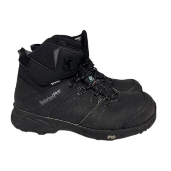Timberland PRO Men's A2CB8 Switchback Waterproof Composite Toe Boot Black 11W - Picture 2 of 8